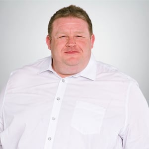 Portrait of Tobias Birk, member of the management team.