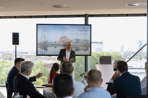 Fachvortrag im Rahmen des Business Sunset Dinner von DATAGROUP in Bremen.